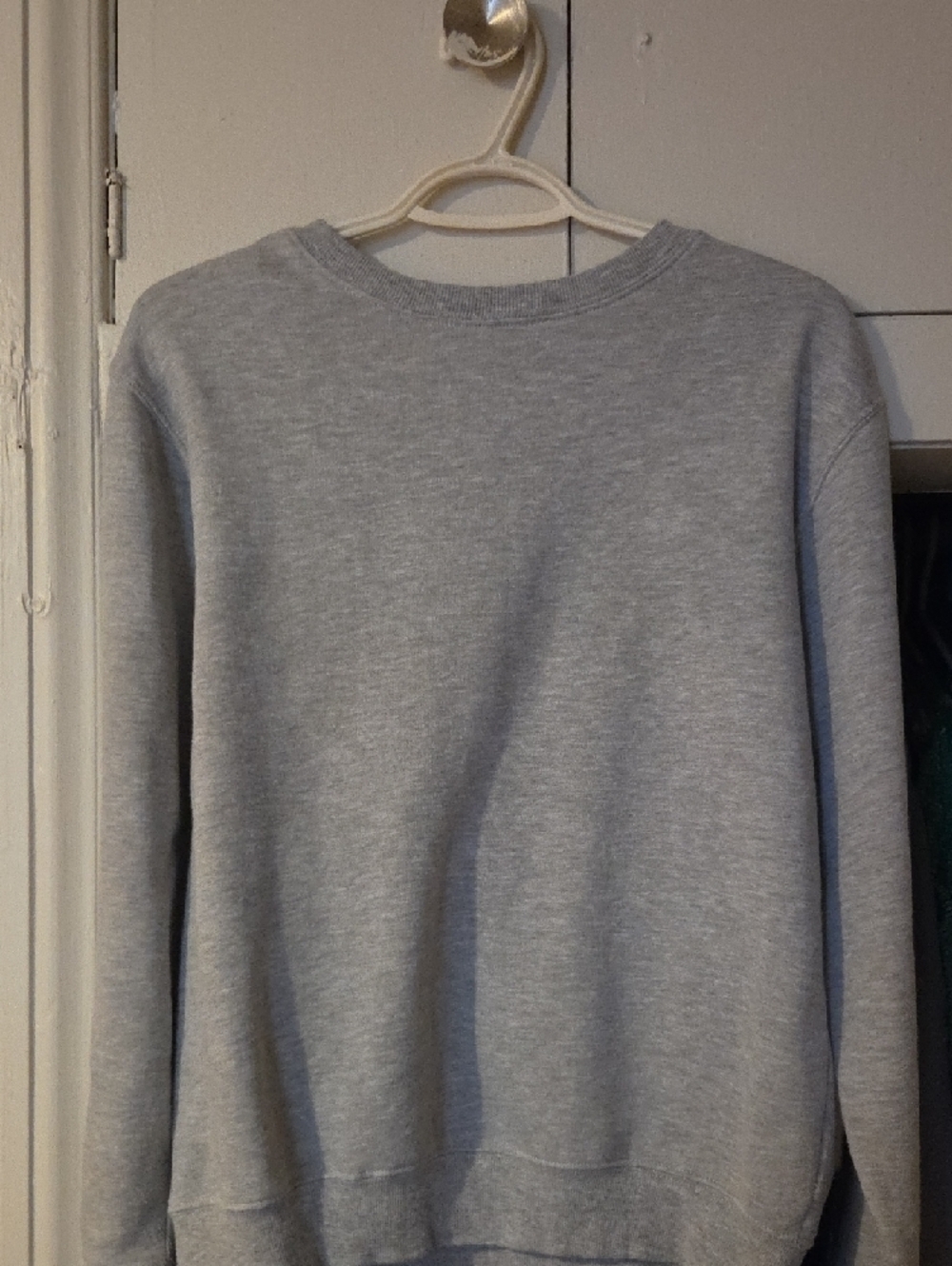Disney Womens  Grey Crewneck with Red & Yellow Mickey Graphic - Picture 4 of 5